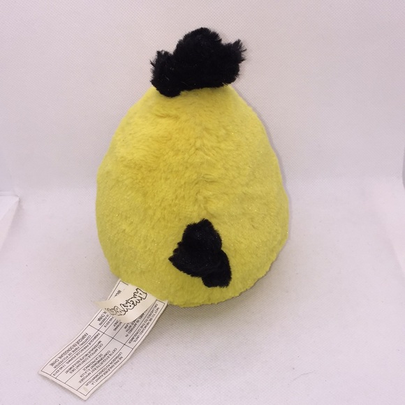 Angry Birds 6” Yellow Bird Chuck Plush Stuffed Toy - Picture 4 of 8